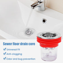 Load image into Gallery viewer, Zezzo®Stainless Steel Deodorant Floor Drain Core
