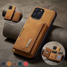 Load image into Gallery viewer, 2 In 1 Detachable Magnetic Leather Case and Wallet for your IPhone
