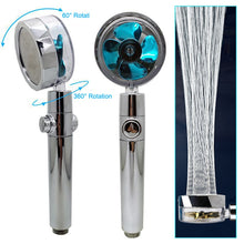 Load image into Gallery viewer, 360 Degrees Propeller High Pressure Shower Head New 2023
